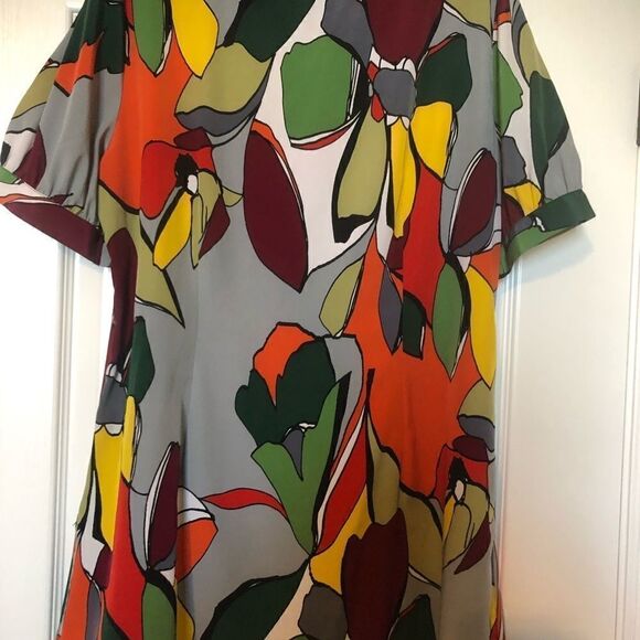 Mix it colorful v neck tunic sz Xl - Picture 2 of 5